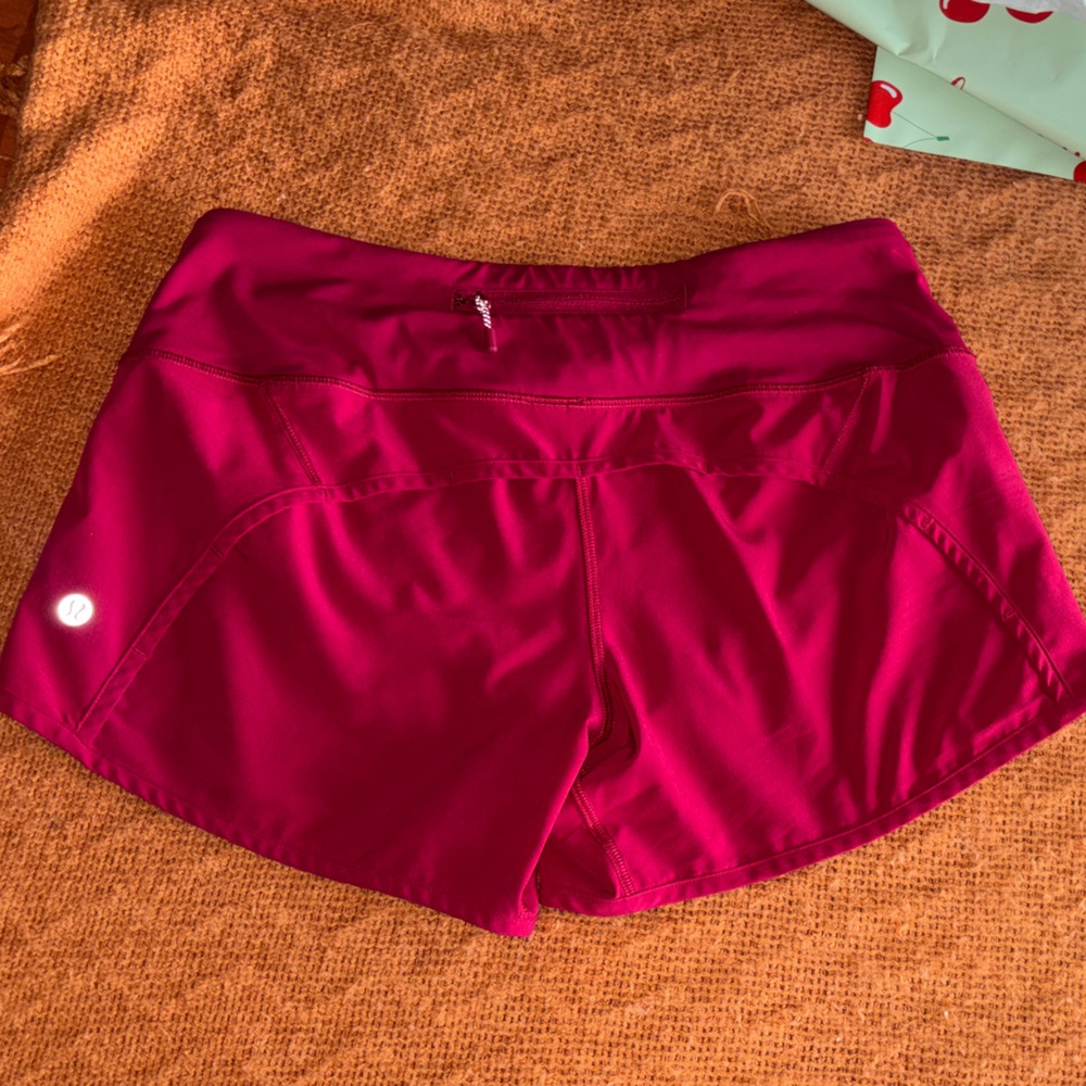 lululemon athletica Fuchsia Athletic Shorts - Picture 3 of 3